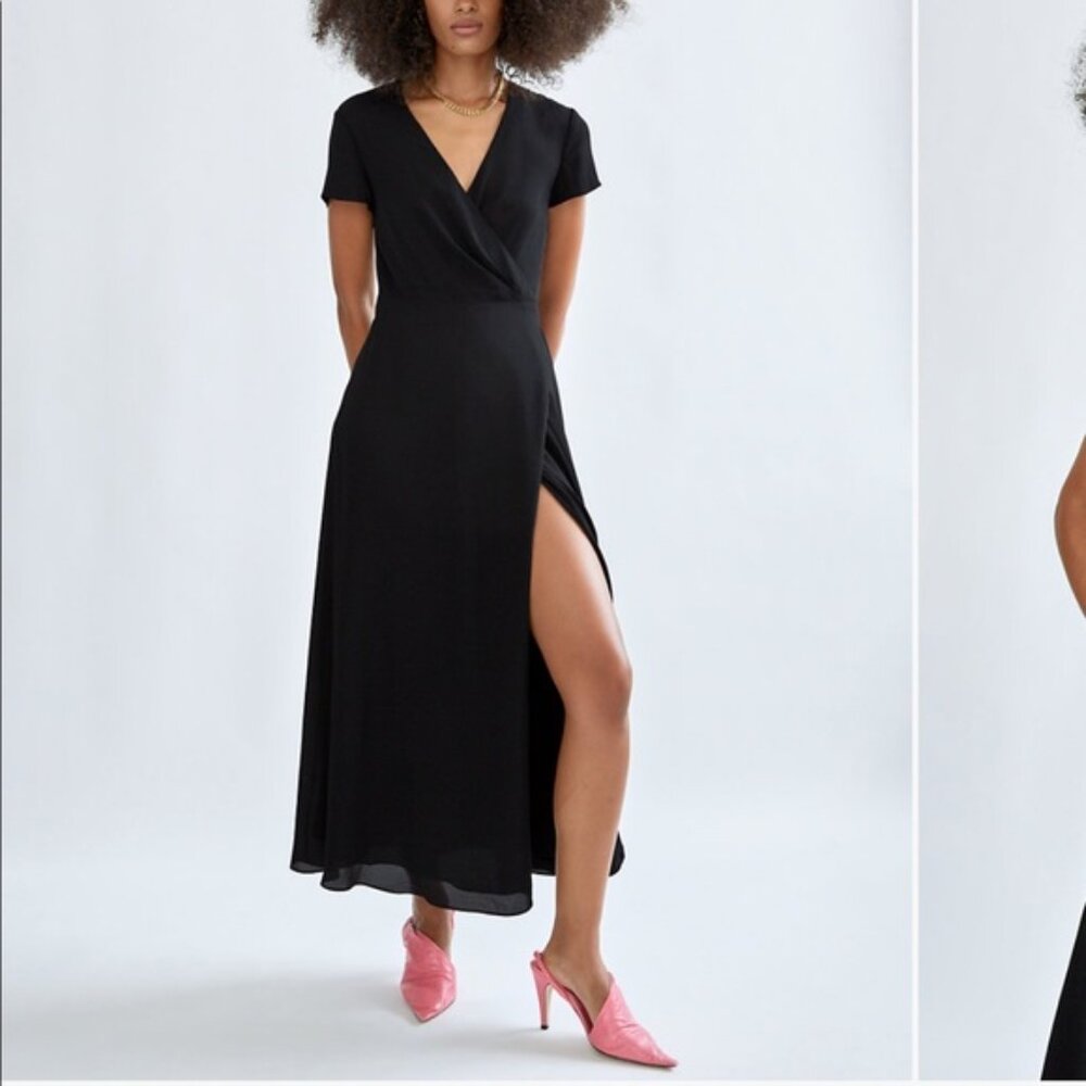 Aritizia Babaton Lexia Wrap Dress